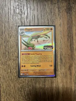 Pokemon TCG Phantasmal Flames Flygon Stamped Promo 016 - Image 1