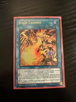 Blaze Cannon LED7-EN005 Legendary Duelists: Rage of Ra 1st Edition - Image 1