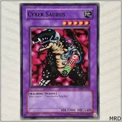 Cyber Saurus - MRD-E105 - Common Unlimited Yugioh - Image 1