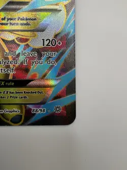 Pokemon M Ampharos EX Full Art Holo Card 88/98 XY-Ancient Origins NM - Image 5