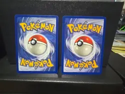 Psyduck & Golduck Fossil Pokemon Cards 1st Edition - Image 2