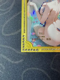 Goddess Vivi Bathing Maiden Preimium Thick Metal Card Waifu Doujin One Piece - Image 5