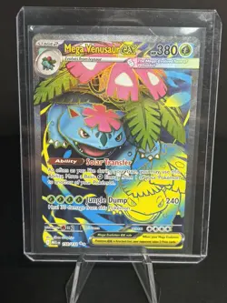 Mega Venusaur EX 155/132 Mega Evolution ENGLISH Pokemon TCG Card Ultra Rare - Image 1
