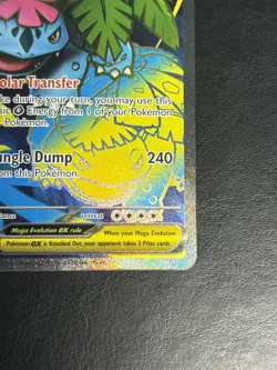Mega Venusaur EX 155/132 Mega Evolution ENGLISH Pokemon TCG Card Ultra Rare - Image 3