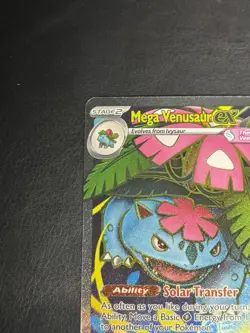 Mega Venusaur EX 155/132 Mega Evolution ENGLISH Pokemon TCG Card Ultra Rare - Image 4