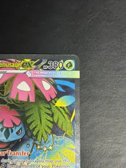 Mega Venusaur EX 155/132 Mega Evolution ENGLISH Pokemon TCG Card Ultra Rare - Image 5