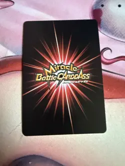 Luffy One Piece Holo Miracle Battle Carddass Trading Card TCG Bandai Japan P58 - Image 2