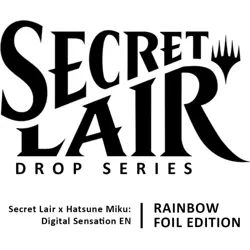 Magic MTG Secret Lair Hatsune Miku Digital Sensation English Rainbow Foil - New - Image 2