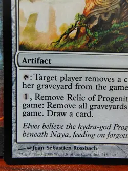 Relic of Progenitus x1 - Shards of Alara MTG - Common - LP - Image 4