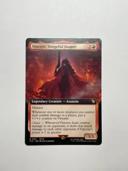 Vincent, Vengeful Atoner FIC 157 Rare Final Fantasy Commander - Image 1