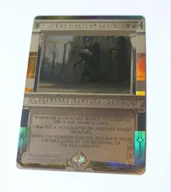MTG Scorpion God FOIL MPS English Masterpiece 885149 - Image 2