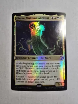 Obuun, Mul Daya Ancestor Commander: Zendikar Rising Foil - Image 1
