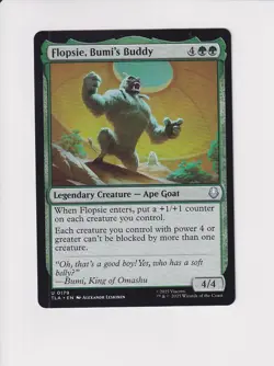 MAGIC THE GATHERING MTG AVATAR: THE LAST AIRBENDER FLOPSIE, BUMI'S BUDDY - Image 1
