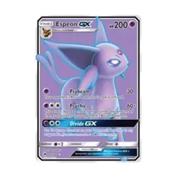 Pokemon Pokemon Sun & Moon Base Set Espeon GX (Full Art) (UR) #140 (Holo) Fair - Image 1