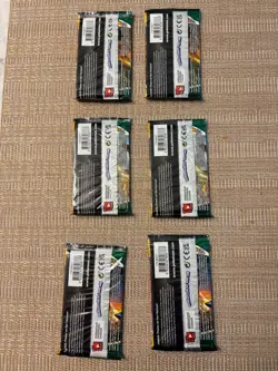 Pokemon Evolving Skies Lot of 6 Booster Packs unweighted SEALED - Image 2