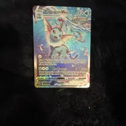Pokemon Vaporeon VMAX Rapid Strike Holo Promo SWSH182 320 HP Sword & Shield TCG - Image 1