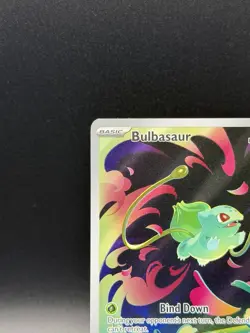 Pokemon TCG Mega Evolution Bulbasaur 133/132 Stamped Booster Promo - Image 2