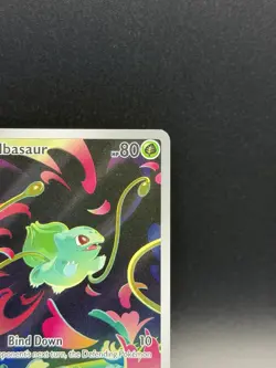 Pokemon TCG Mega Evolution Bulbasaur 133/132 Stamped Booster Promo - Image 3