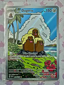 Alolan Dugtrio 108/191 Surging Sparks | Illustration Rare Full Art | Pokemon TCG - Image 1