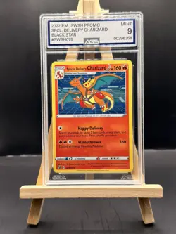 Pokemon TCG Special Delivery Charizard SWSH075 AGS 9 - Image 1