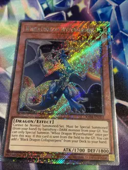 Yu-Gi-Oh! TCG White Dragon Wyverburster RA04-EN203 Platinum Secret Rare NM/M - Image 2