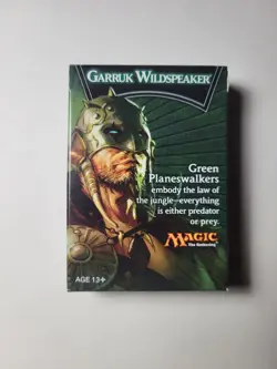 2012 Magic The Gathering Garruk Wildspeaker Green Planeswalkers 30-Card Deck NEW - Image 1
