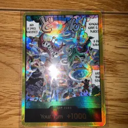 One Piece TCG English op14/EB04 GOLD Don!! Card - Egghead Crisis - Image 1