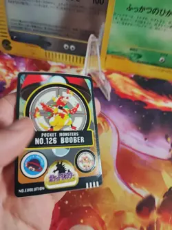 Pokemon Karte Card Boober Magmar Sealdass Bandai Pocket Monsters japanese - Image 5