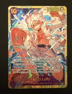 Monkey D Luffy OP05-119 SEC Awakening Of The New Era One Piece Card - Image 1
