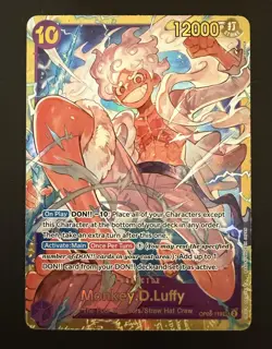 Monkey D Luffy OP05-119 SEC Awakening Of The New Era One Piece Card - Image 1