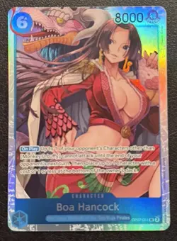 Boa Hancock OP07-051 (SR) English One Piece Card Near Mint - Image 1