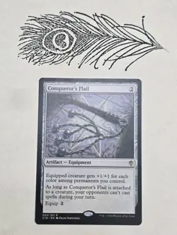 Conqueror's Flail Commander 2016 Regular Card Non Foil Mtg Magic The Gathering - Image 1