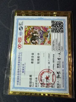 Goddess Hancock Certificated Gold Card Metal Waifu Doujin Case Prize One Piece - Image 2