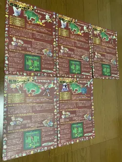 Pokemon Card Expansion Vending Series Set of 10 sheet Japan version 1 and 2 - Image 2