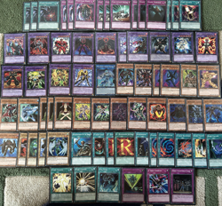 YuGiOh 70 Card Sleeved Elemental HERO & Evil + Vision Deck w/30 Card Extra&Side - Image 1