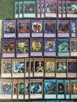 YuGiOh 70 Card Sleeved Elemental HERO & Evil + Vision Deck w/30 Card Extra&Side - Image 2