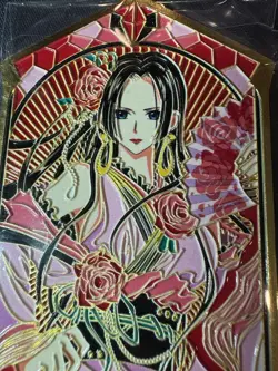 Goddess Gorgeous Hancock Card Metal Waifu Doujin Girl Party Case Prize One Piece - Image 2