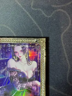 Goddess Gorgeous Hancock Diamond Card Metal Waifu Doujin Case Prize One Piece - Image 3