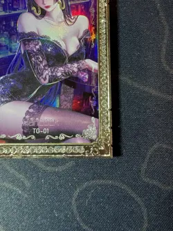 Goddess Gorgeous Hancock Diamond Card Metal Waifu Doujin Case Prize One Piece - Image 4