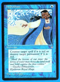 Hydroblast - Ice Age MTG Blue Common Interrupt NP - Image 1