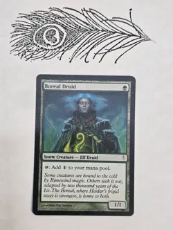 Boreal Druid X1 Coldsnap Regular Non Foil Mtg Magic The Gathering - Image 1