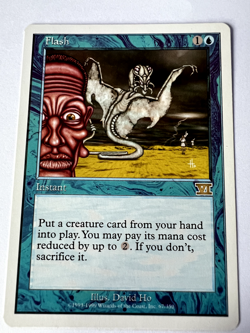 MTG Magic The Gathering Sixth Edition Flash Rare LP - Image 1