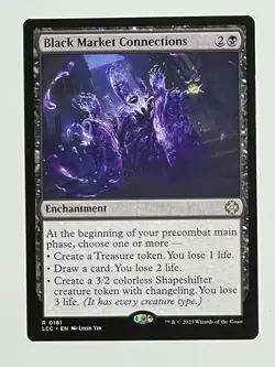 Black Market Connections - 181 Non-Foil NM MTG - Lost Caverns Ixalan Commander - Image 1