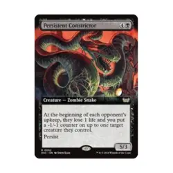WOTC Commander: Duskmourn: House of Ho Persistent Constrictor (Extended Ar NM - Image 1