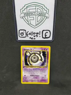 POKEMON NEO DISCOVERY 1° EDIZIONE UNOWN [M] NONCOMUNE 49/75 NM ENG - Image 1
