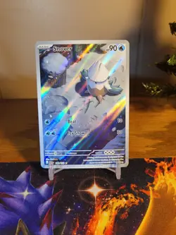 2025 Pokemon Snover 140/132 IR Mega Evolution Illustration Rare - Image 1
