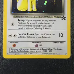 Dark Persian Promo Holo WoTC Promo 17/53 LP Pokemon TCG Mp+ - Image 3