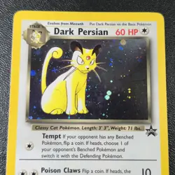 Dark Persian Promo Holo WoTC Promo 17/53 LP Pokemon TCG Mp+ - Image 4