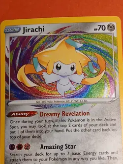 Pokemon Sword & Shield Vivid Voltage Jirachi 119/185 Raikou 050/185 Amazing Rare - Image 4