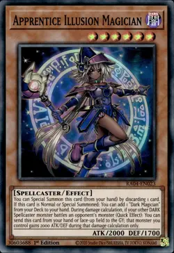 Apprentice Illusion Magician - Super Rare 1st Edition RA04-EN023 - NM - YuGiOh - Image 1